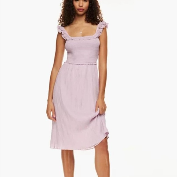 Aritzia Reminisce Dress (L) White - Picture 5 of 5